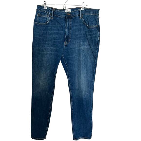 Mutal Weave Men's The Taper Jeans Medium Dark Wash Size Size 40x32 - Picture 1 of 8